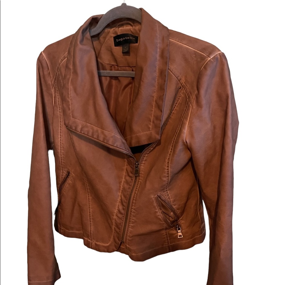 woman’s bagatelle jacket asymmetric-zip jacket